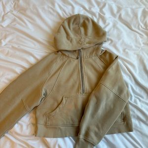 Lululemon Scuba hoodie, beige (S/M)